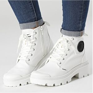 New Palladium X Free People Twill Sneaker Boots